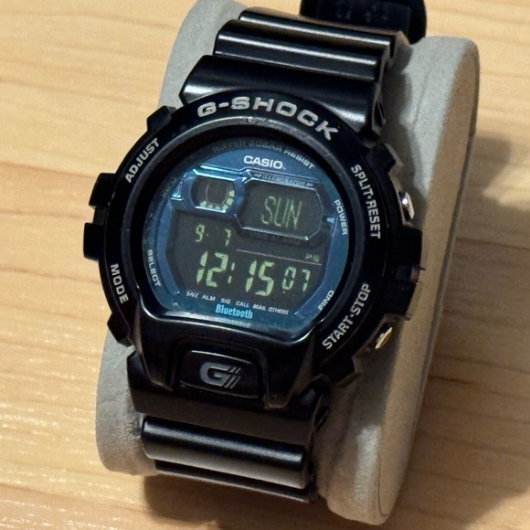 Casio G-Shock GB-6900B-1B Bluetooth Vibration Alarm Negative Digital Watch 6900 - Picture 3 of 12